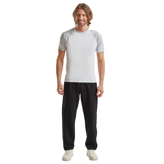 Fruit of the Loom Klassieke open zoom joggingbroek voor volwassenen UTLT6233_black large