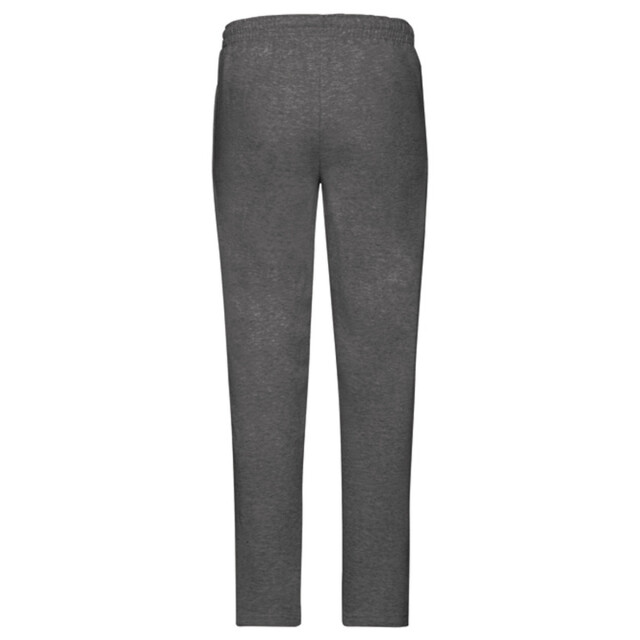 Fruit of the Loom Uniseks classic heather open hem joggingbroek voor volwassenen UTLT6239_darkheathergrey large