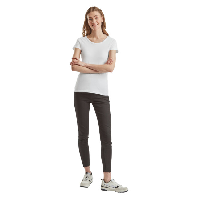 Fruit of the Loom Dames icoon 195 effen t-shirt UTLT6268_white large