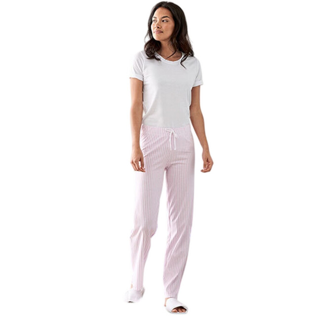 Towel City Dames stoffen zak pyjamaset UTLT6171_pinkwhite large