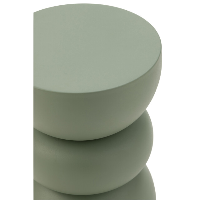 J-Line Side table lise iron green 40762 large