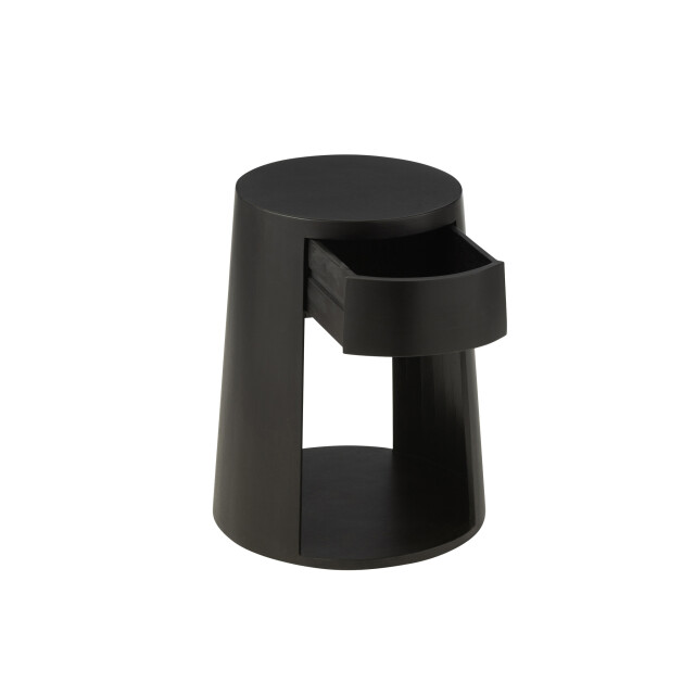 J-Line Coffee table drawn mango wood/mdf black 46012 large