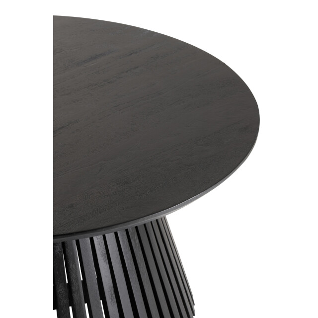 J-Line Table vincent mango wood black medium 31479 large