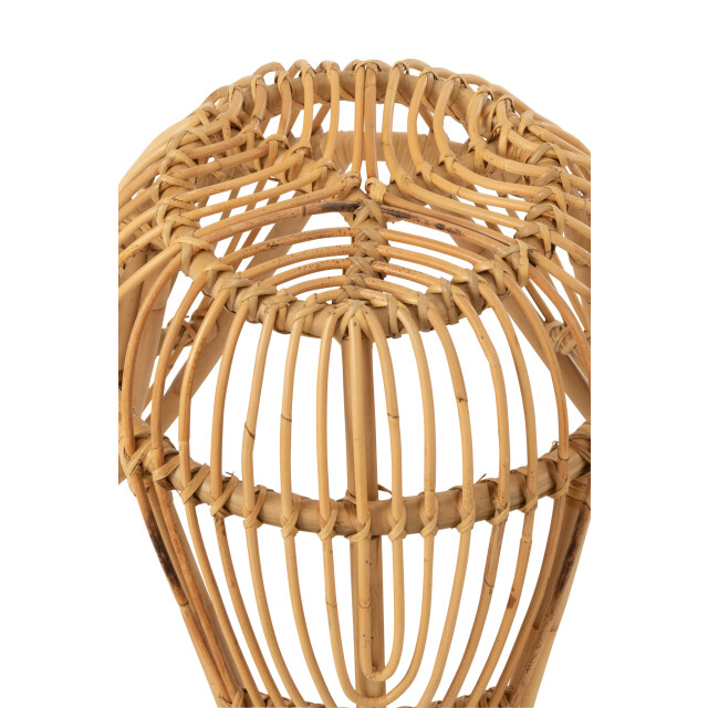 J-Line Kruk rotan naturel lea 31046 large