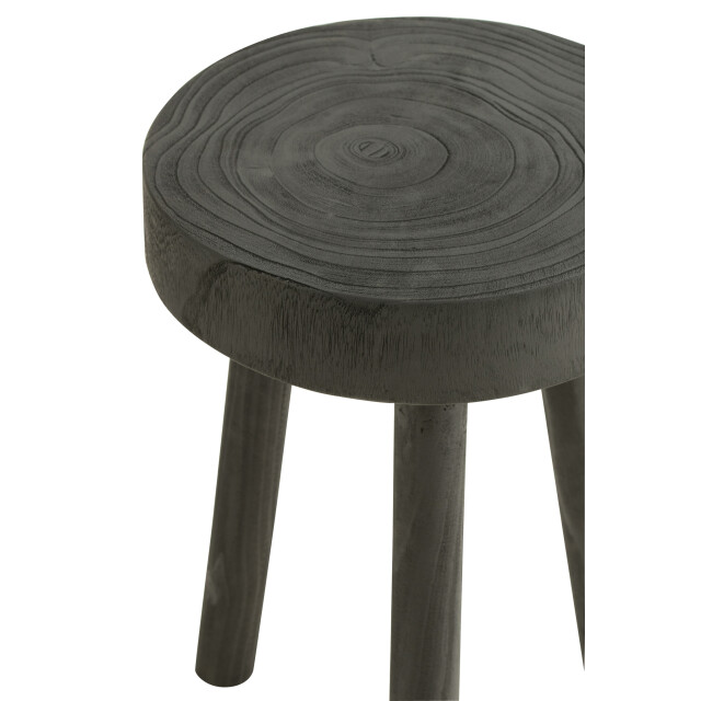 J-Line Set van 2 krukjes paulownia hout 23930 large