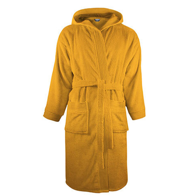 The One Towelling Kapjurk voor volwassenen UTLT4896_goldyellow large