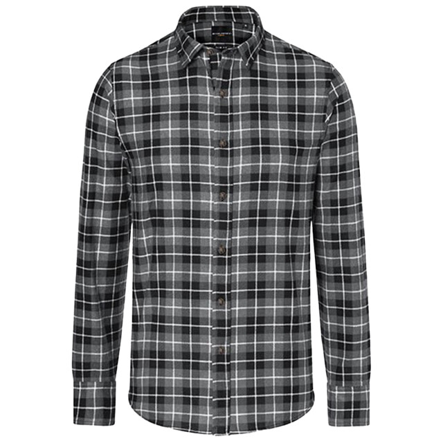 Karlowsky Heren urban geruit overhemd UTLT5101_black large