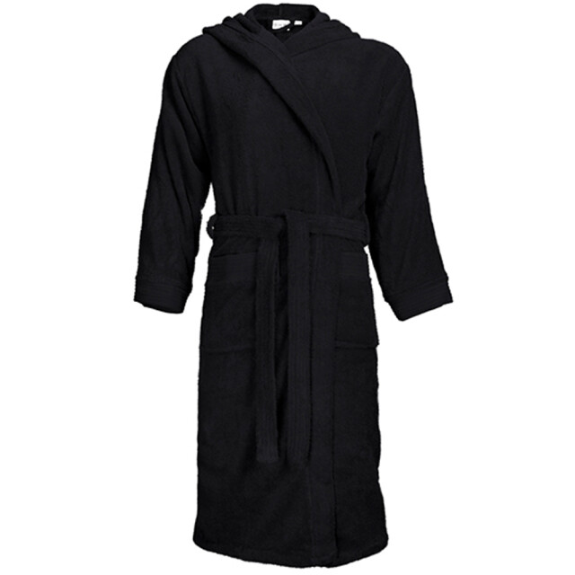 The One Towelling Kapjurk voor volwassenen UTLT4896_black large