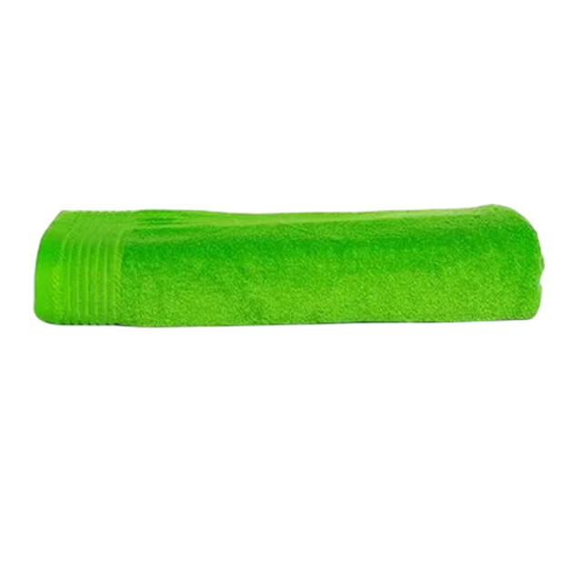 The One Towelling Klassieke strandhanddoek UTLT3582_limegreen large