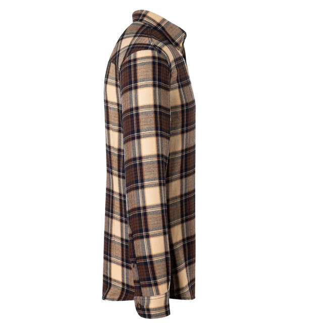 Karlowsky Heren urban geruit overhemd UTLT5101_sahara large