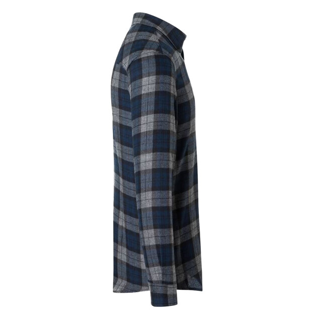 Karlowsky Heren urban geruit overhemd UTLT5101_navy large