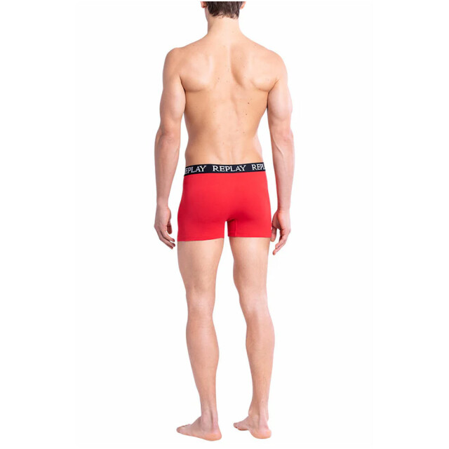 Replay Boxershorts voor heren (set van 2) UTLT5028_redblack large