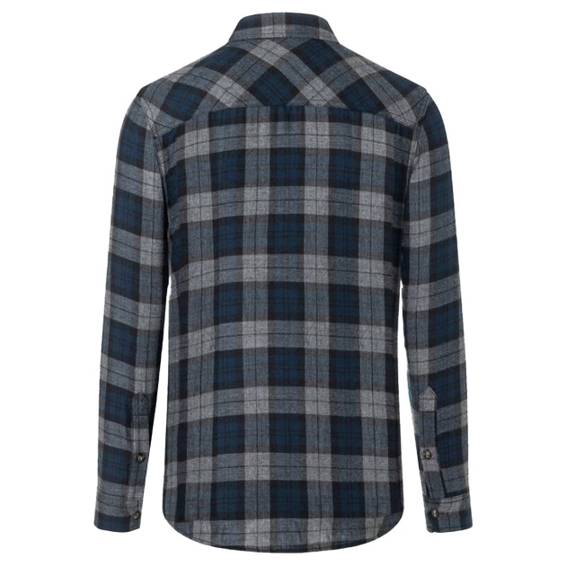 Karlowsky Heren urban geruit overhemd UTLT5101_navy large