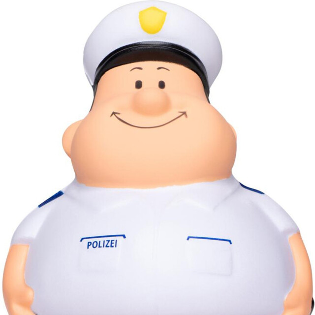 Mbw Squeezies politieagent bert stress speelgoed UTLT5211_whiteblue large