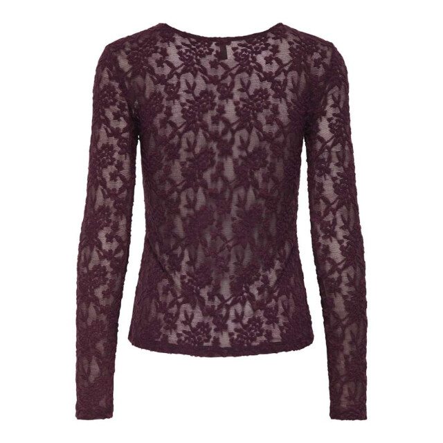 Only Onlblaise l/s top jrs mauve wine 15356155-294415 large