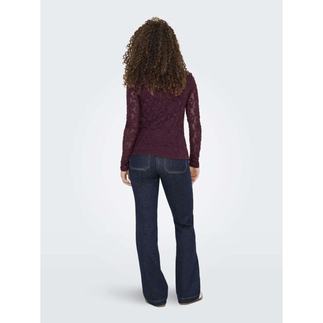 Only Onlblaise l/s top jrs mauve wine 15356155-294415 large