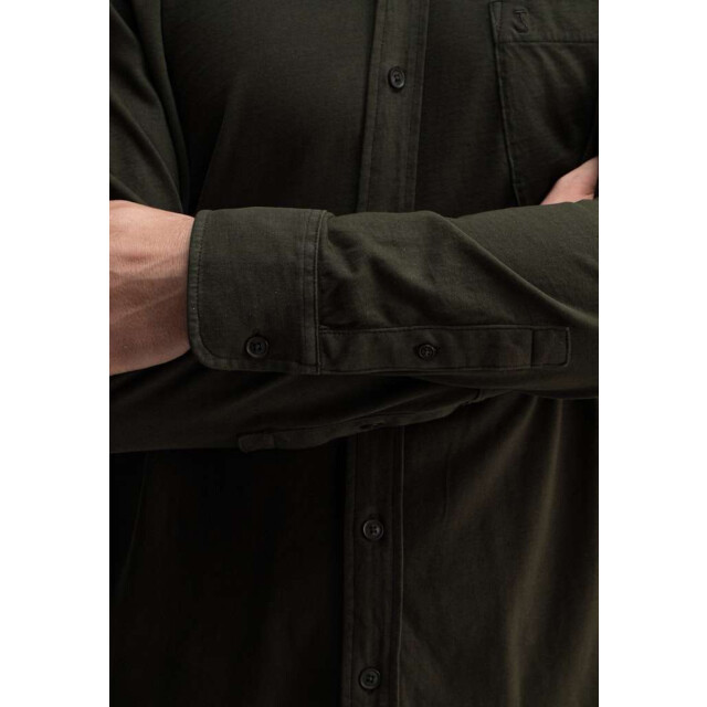 Butcher of Blue Aidan peached jersey shirt M2524035-696 large