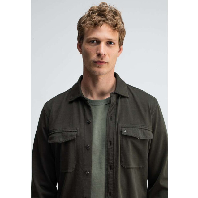 Butcher of Blue Finn pocket jersey overshirt M2524014-696 large