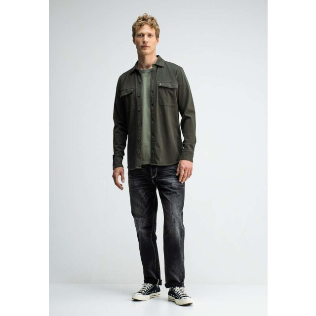 Butcher of Blue Finn pocket jersey overshirt M2524014-696 large