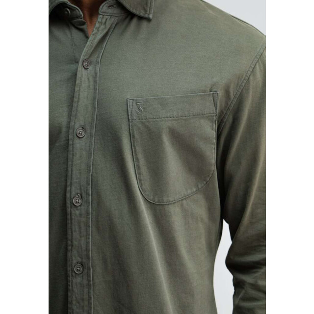 Butcher of Blue Aidan peached jersey shirt M2524035-708 large