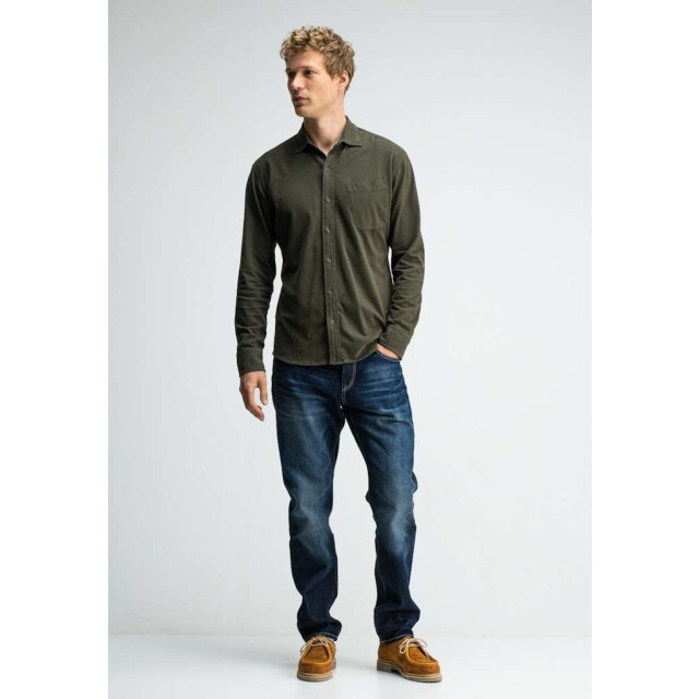 Butcher of Blue Aidan peached jersey shirt M2524035-696 large