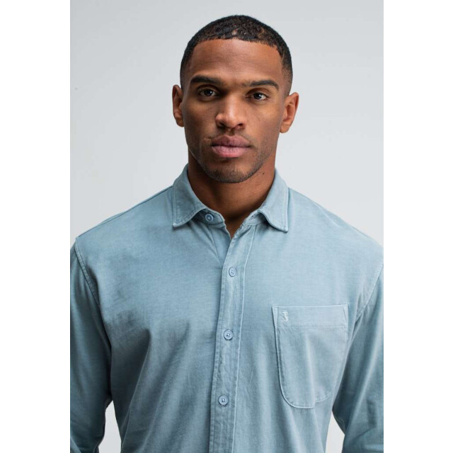 Butcher of Blue Aidan peached jersey shirt M2524035-823 large
