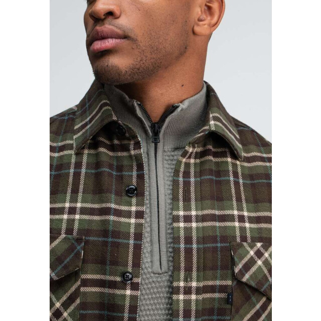 Butcher of Blue Chief check overshirt M2524040-730 large