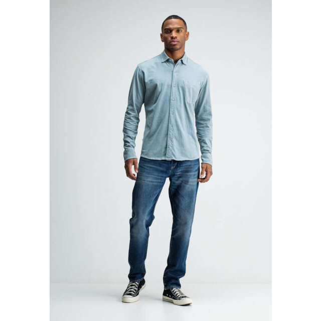 Butcher of Blue Aidan peached jersey shirt M2524035-823 large