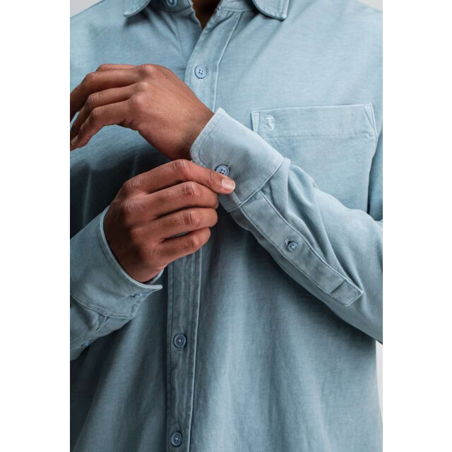 Butcher of Blue Aidan peached jersey shirt M2524035-823 large