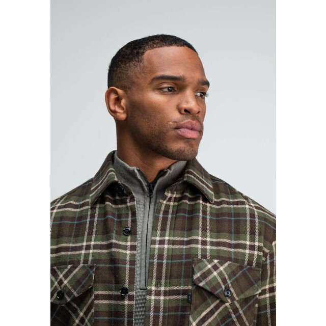 Butcher of Blue Chief check overshirt M2524040-730 large