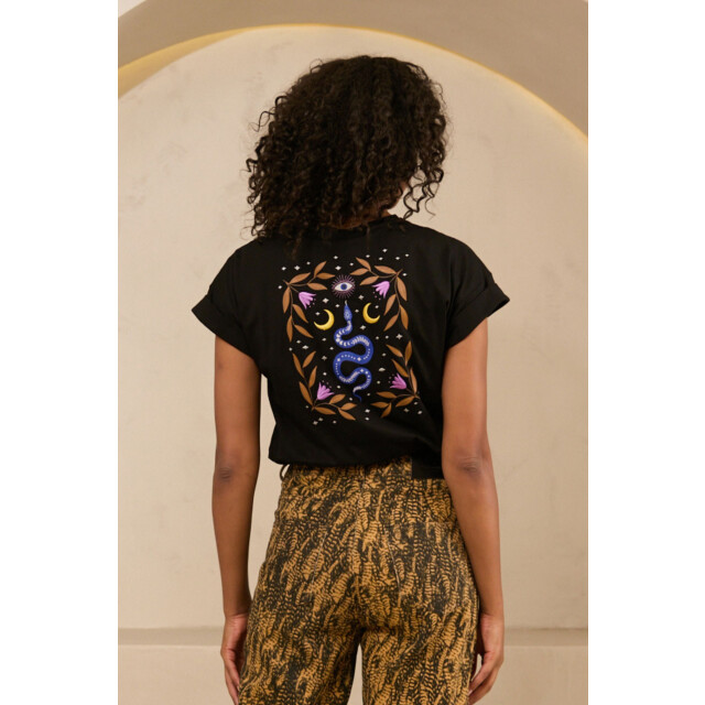 Lofty Manner t-shirt monika qi09 600 black 06011.990.0117 large