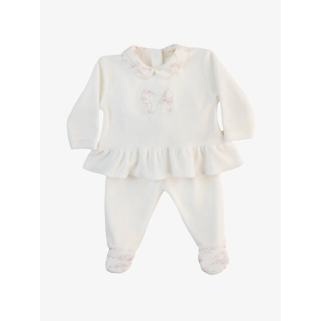 Baby Gi Meisjes baby tweedelig pakje vintage roze VT55G-L011-VT large