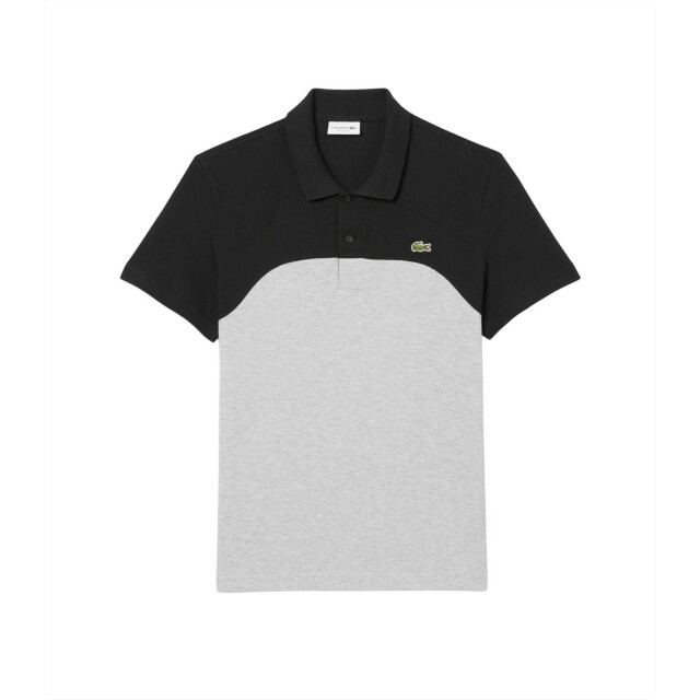 Lacoste Polo s25 silver black grijs PH9563 large