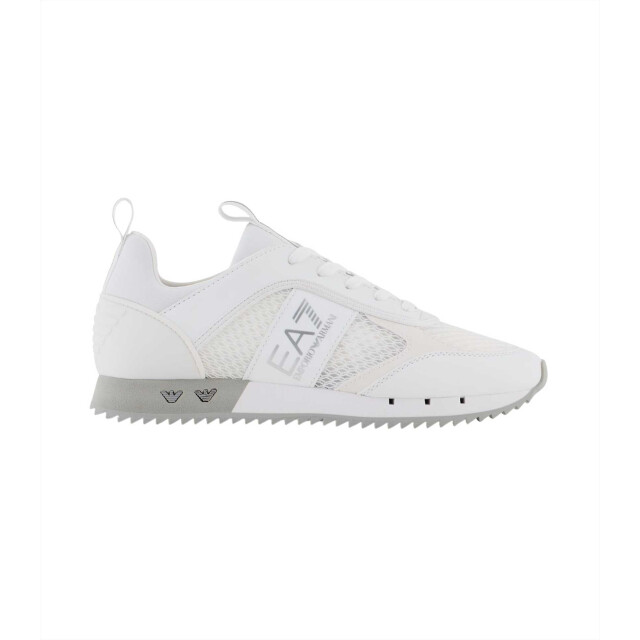 EA7 Schoen sneaker 25 silver wit X8X027 XK050 large
