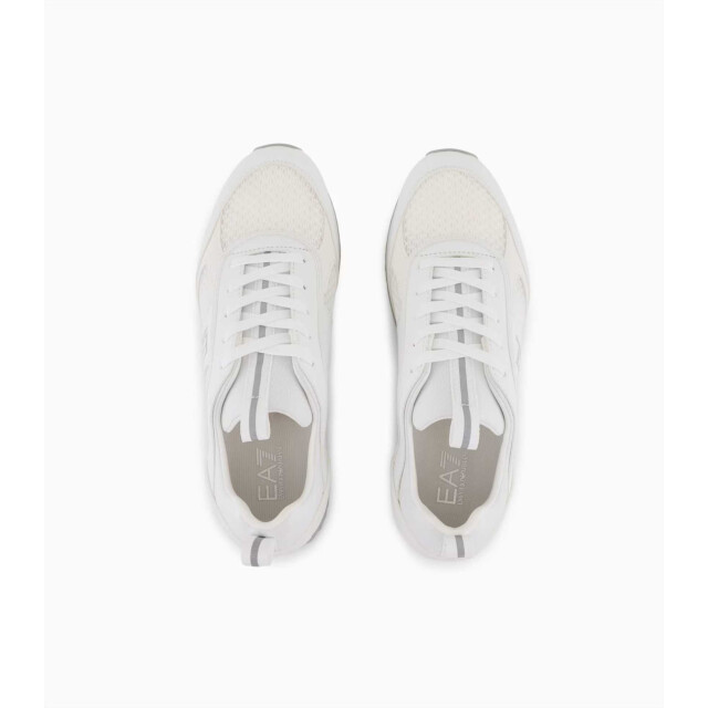 EA7 Schoen sneaker 25 silver wit X8X027 XK050 large