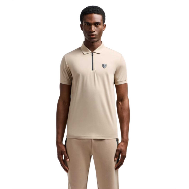 EA7 Polo s25 cobblestone iv bruin 8NPF13 PJRGZ large