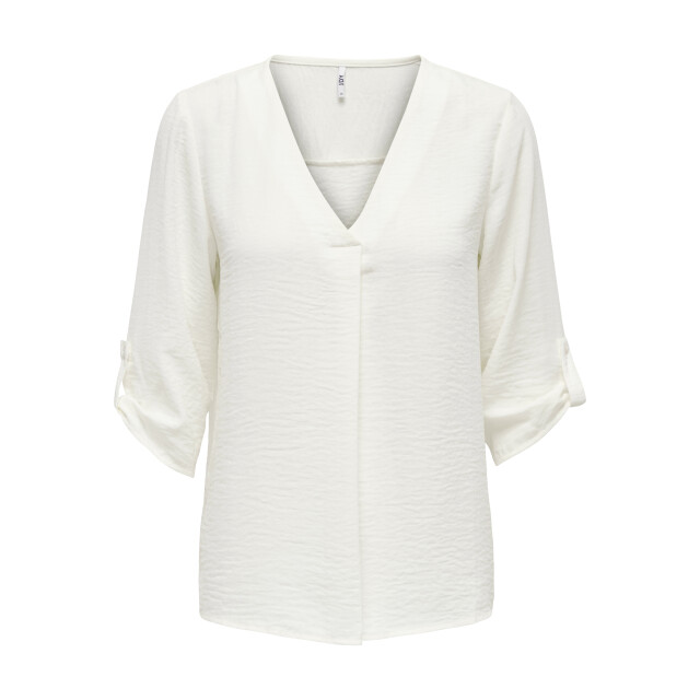 Jacqueline de Yong divya 3/4 top wvn noos 15226911 cloud dancer 06615.198.0031 large