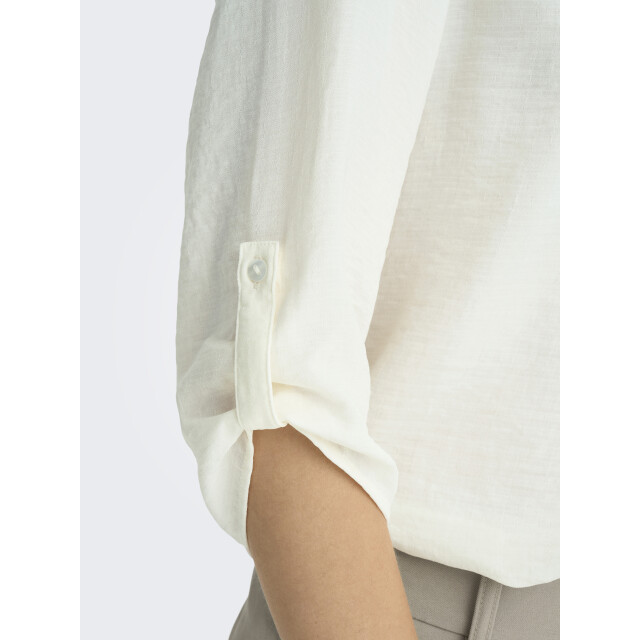 Jacqueline de Yong divya 3/4 top wvn noos 15226911 cloud dancer 06615.198.0031 large