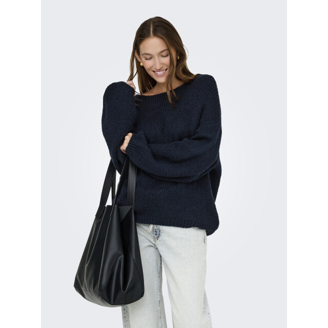 Jacqueline de Yong dinea l/s reversible pullov. knt 15334709 total eclipse 06712.261.0077 large