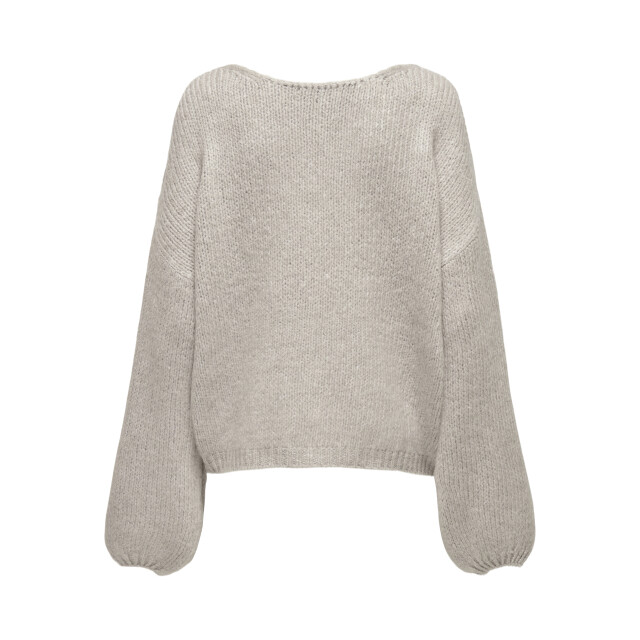 Jacqueline de Yong dinea l/s reversible pullover kn 15334709 chateau gray 06712.185.0063 large