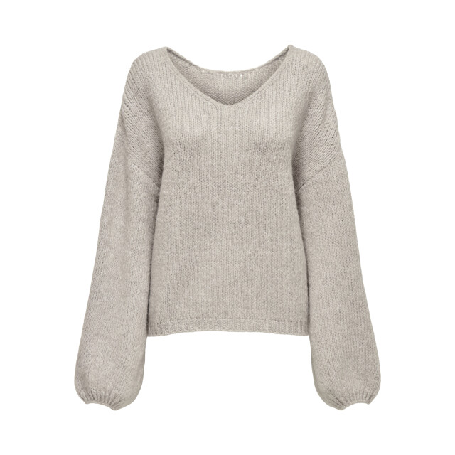 Jacqueline de Yong dinea l/s reversible pullover kn 15334709 chateau gray 06712.185.0063 large