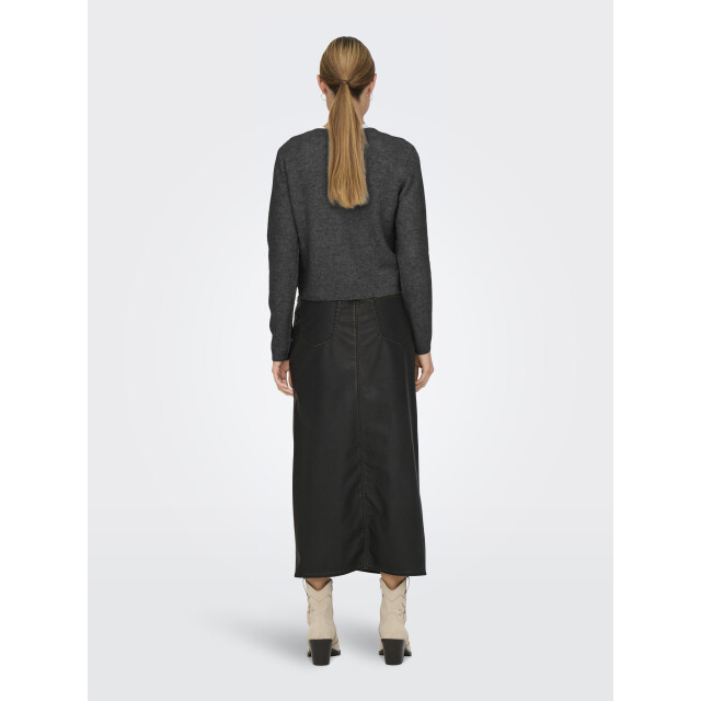 Jacqueline de Yong chloe life l/s cardigan knt noos 15330581 dark grey melange 06741.970.0002 large