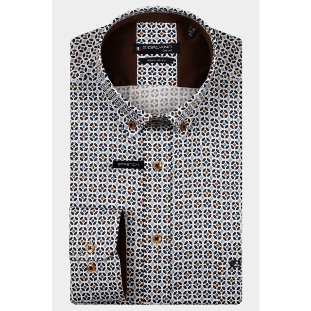 Giordano Casual hemd lange mouw ivy long sleeve button down s 527052/60 201101 large