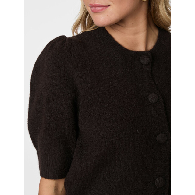 Neo Noir trudy knit cardigan 160760 676 dark brown 06741.870.0002 large