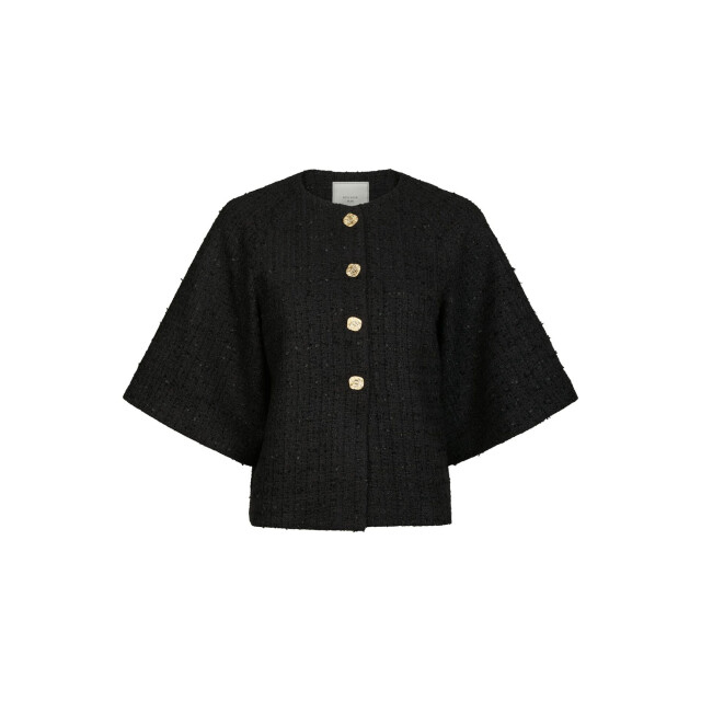 Neo Noir rosella boucle mini jacket 166488 100 black 06111.990.0022 large