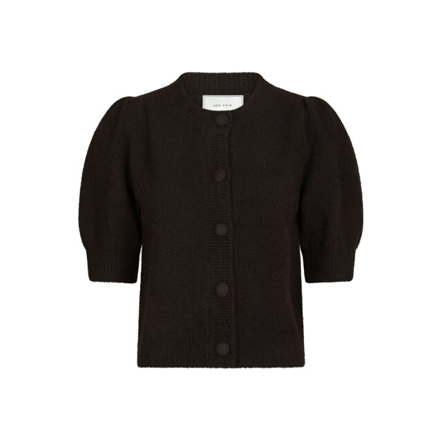 Neo Noir trudy knit cardigan 160760 676 dark brown 06741.870.0002 large