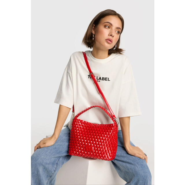 Alix The Label 2508080430 ladies woven lacquar braided bag 2508080430 ladies woven lacquar braided bag large