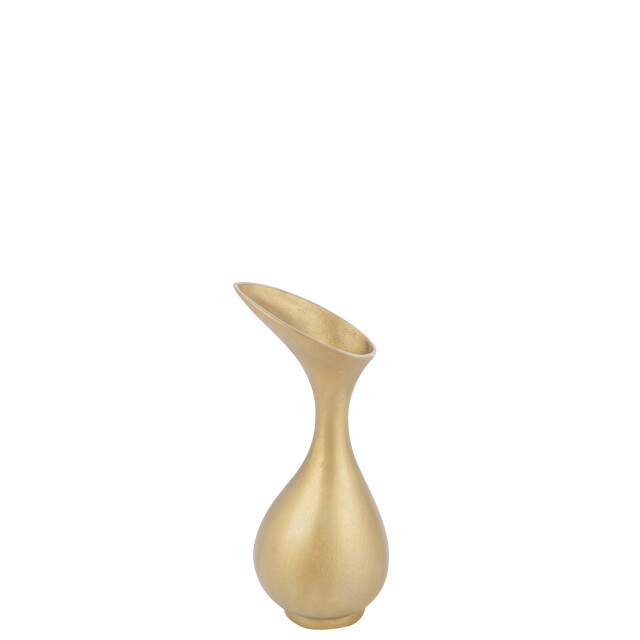 J-Line Vase olivia aluminium gold small 35991 large