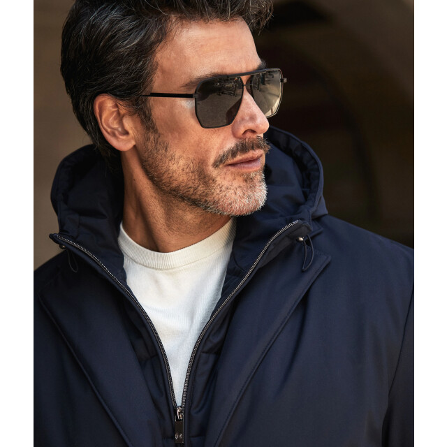 Blue Industry De manteljas met capuchon | OBIW25-M1 large
