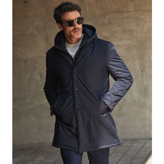 Blue Industry De manteljas met capuchon | OBIW25-M1 large